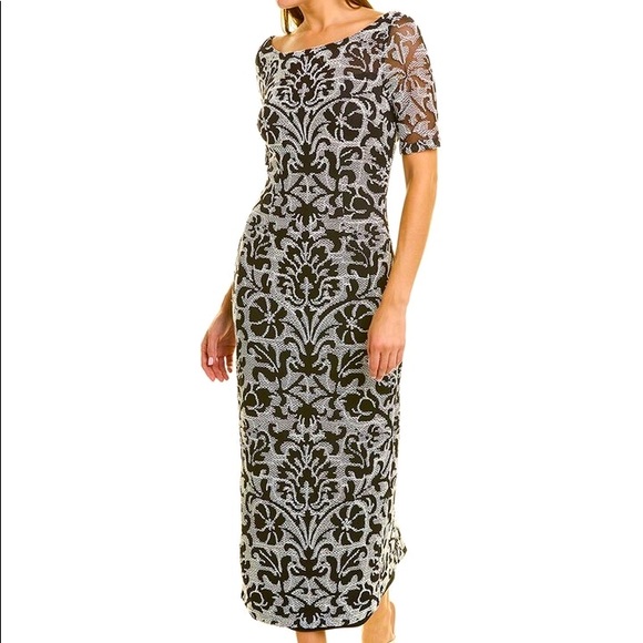 JS group midi embroider dress, size 2 - Picture 3 of 6